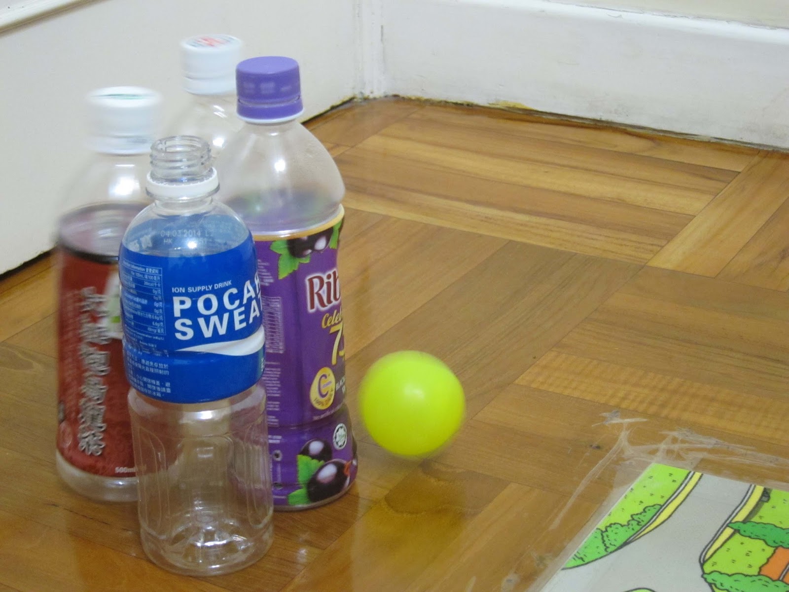 Shine Kids Crafts Recycle plastic bottles Bowling