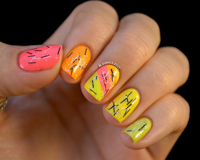 Glitter and Nail Art Day 5 Nailed It The Nail Art Blog