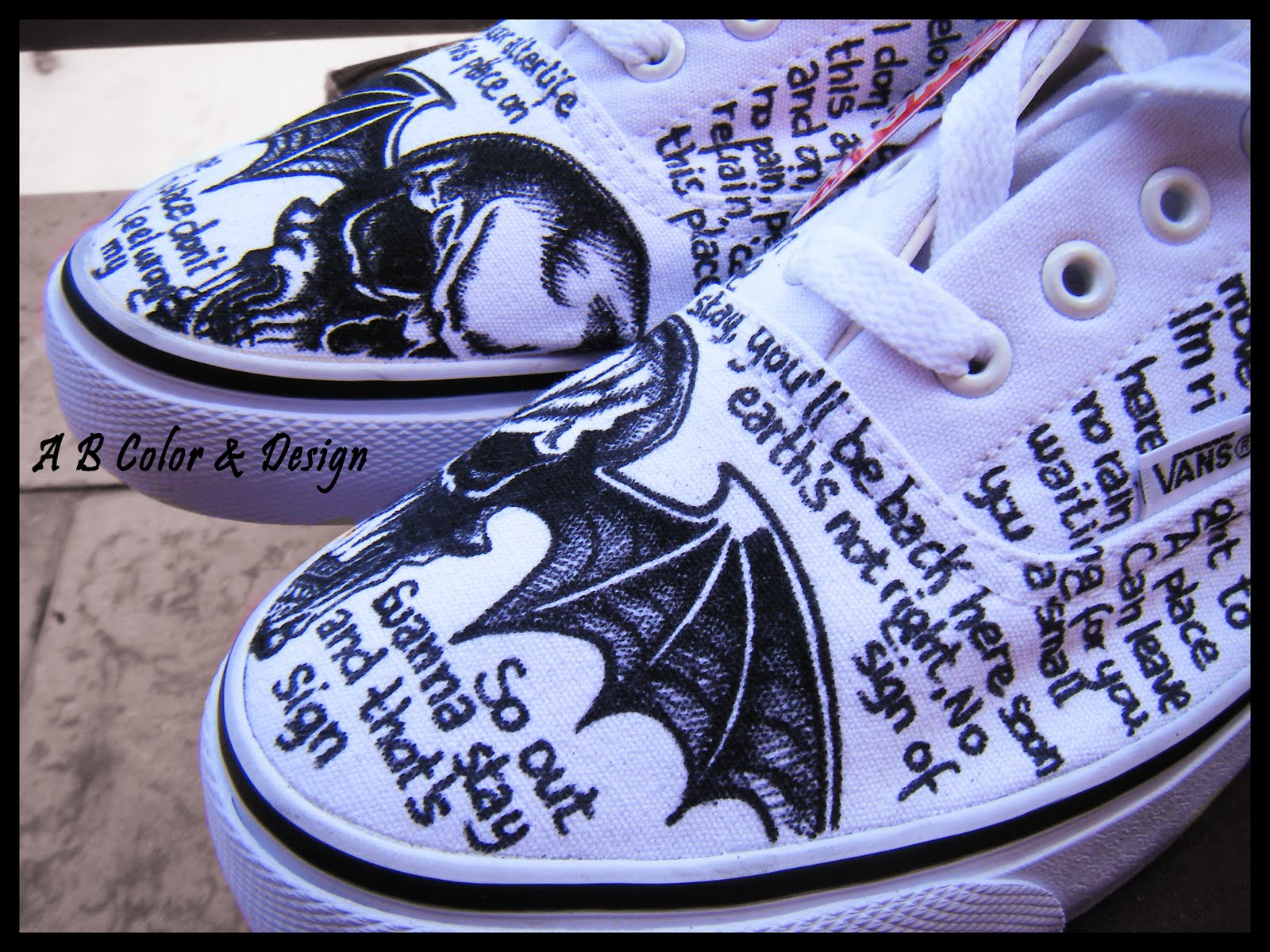 vans scarpe personalizzate