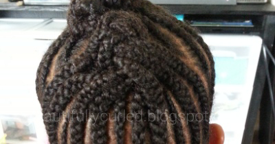 Beautifully Curled: Pinterest Inspired Cornrow Hairstyle Beautifully Curled: Pinterest Inspired Cornrow Hairstyle