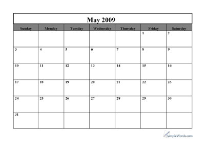 the only cure for grief is to grieve my birth month calendar for the month of may