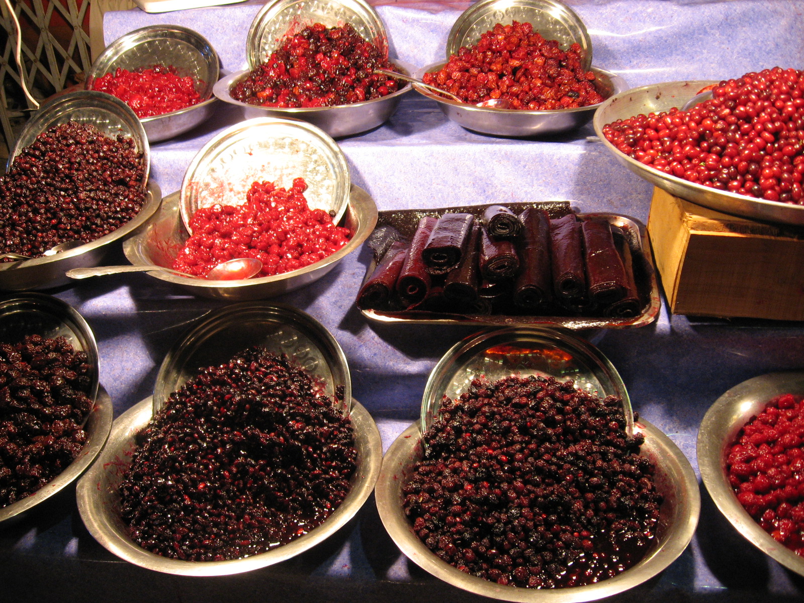 Catherine's Cambridge Blog Making lavashak (fruit leather) in Iran