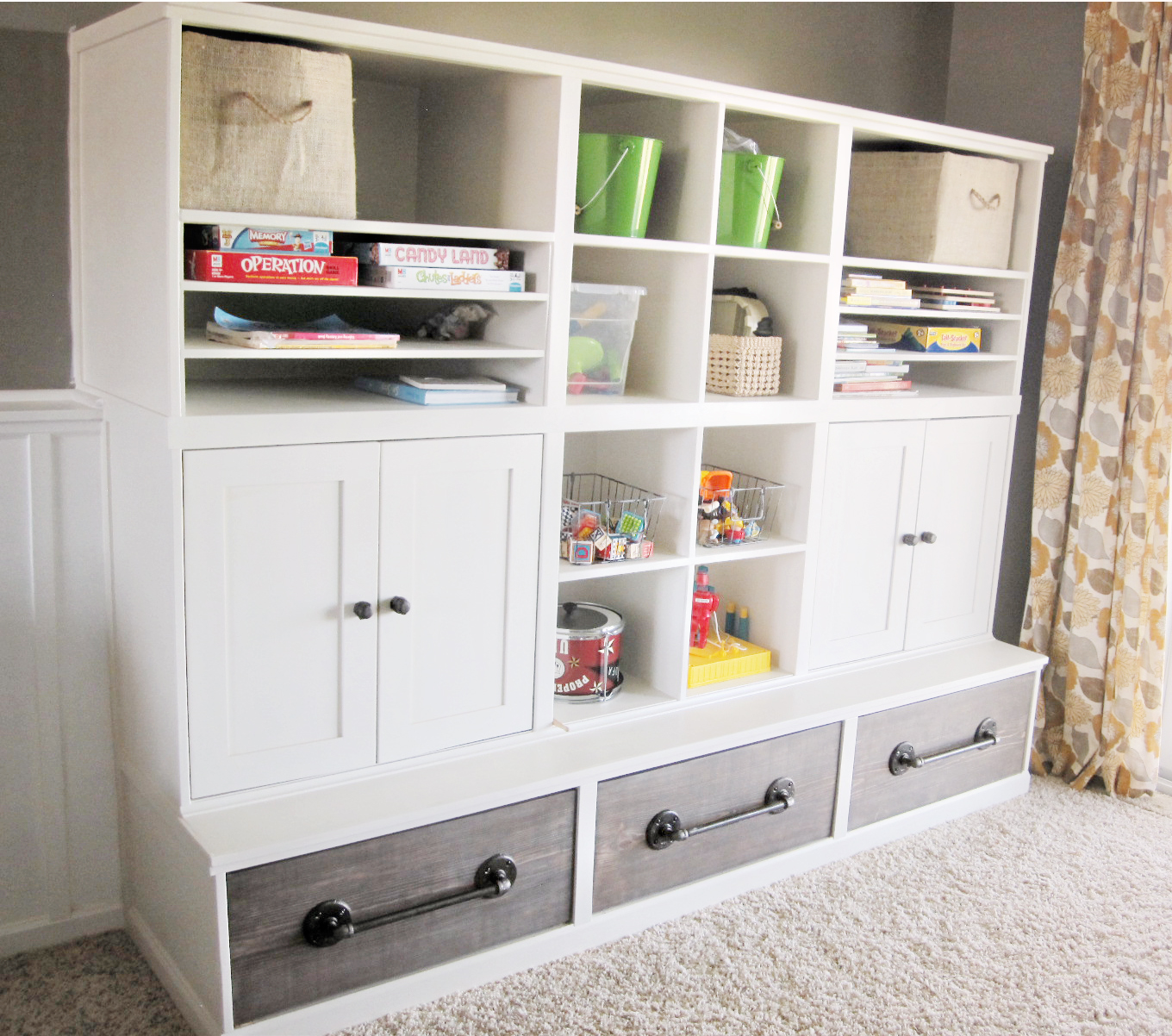 KrisKraft Play Room Storage Unit