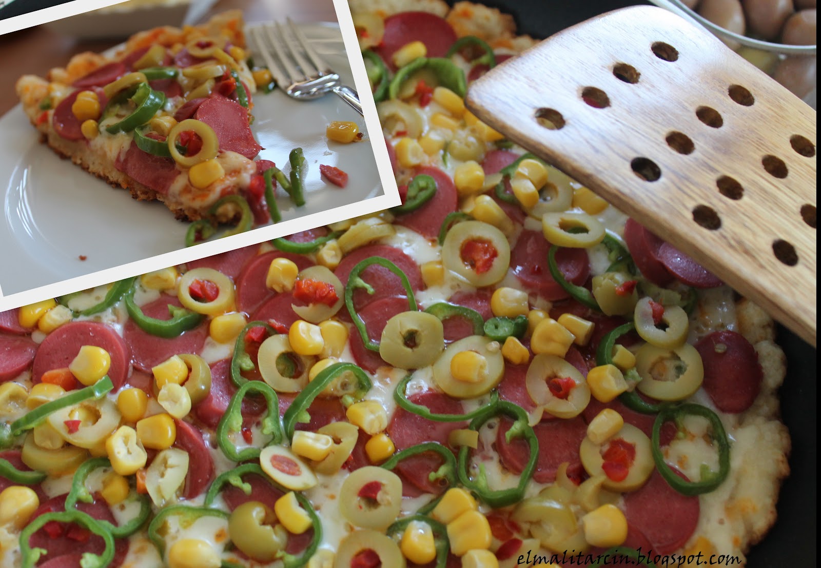 Tadı Damağımda Tavada Kolay Pizza