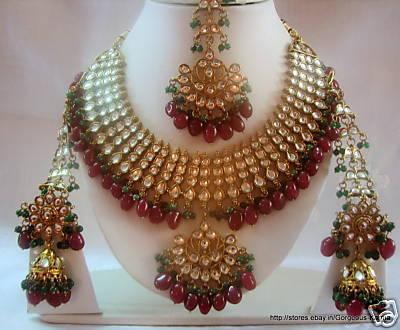 Prom Jewelry Sets 2011 on Indian Bridal Jewelry Sets Bridal Makeup Is Sources Of All Stuff Of