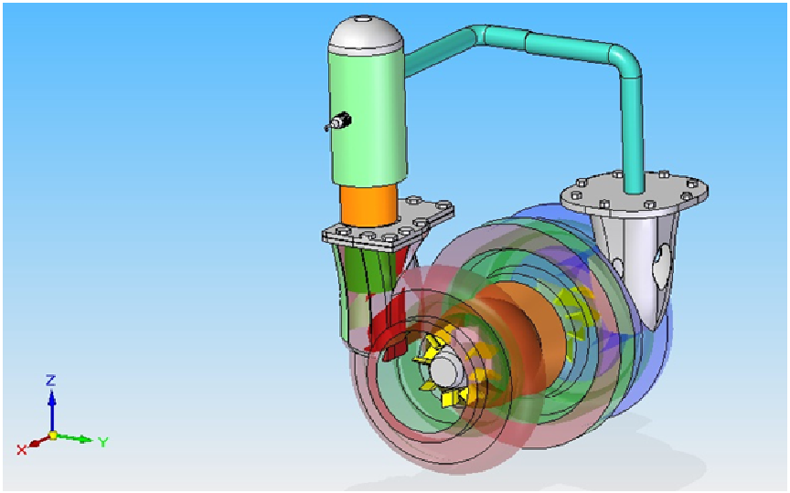 Electronics Circuits Turbo Charger Jet engine