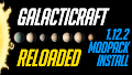 HOW TO INSTALL<br>Galacticraft Reloaded Modpack [<b>1.12.2</b>]<br>▽