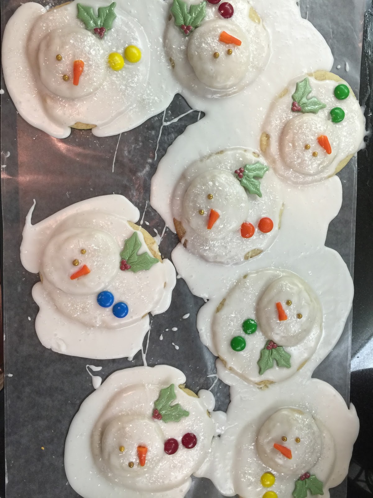 Make it Delightful!: Easy To Make Melted Snowman Cookies