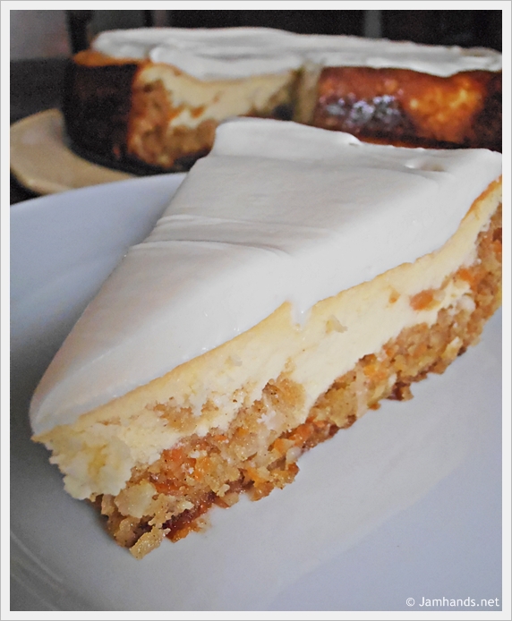 Jam Hands Cheesecake Factory Copycat Carrot Cake Cheesecake