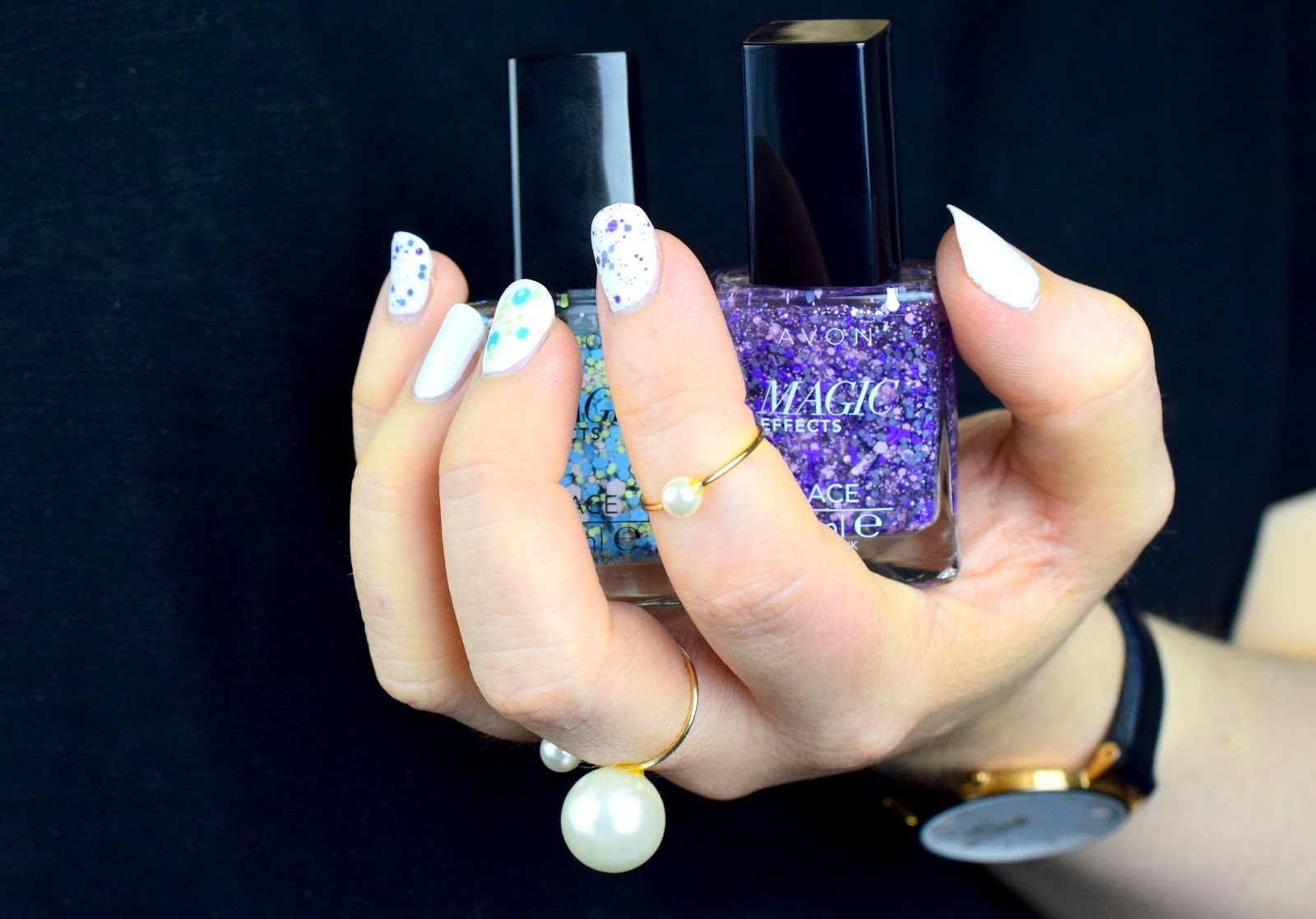 NOTD: Avon Magic Effects Lace Nagellacke NOTD: Avon Magic Effects Lace Nagellacke