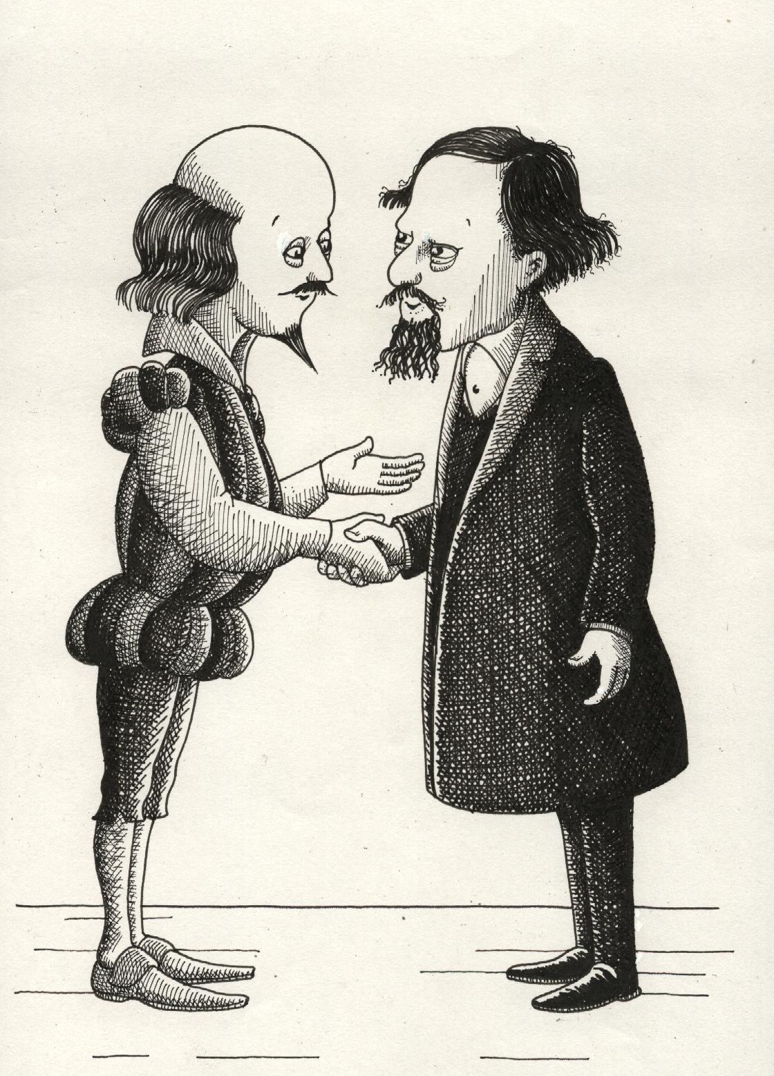 Shakespeare Comic Books Shakespeare And Dickens Soul Brothers