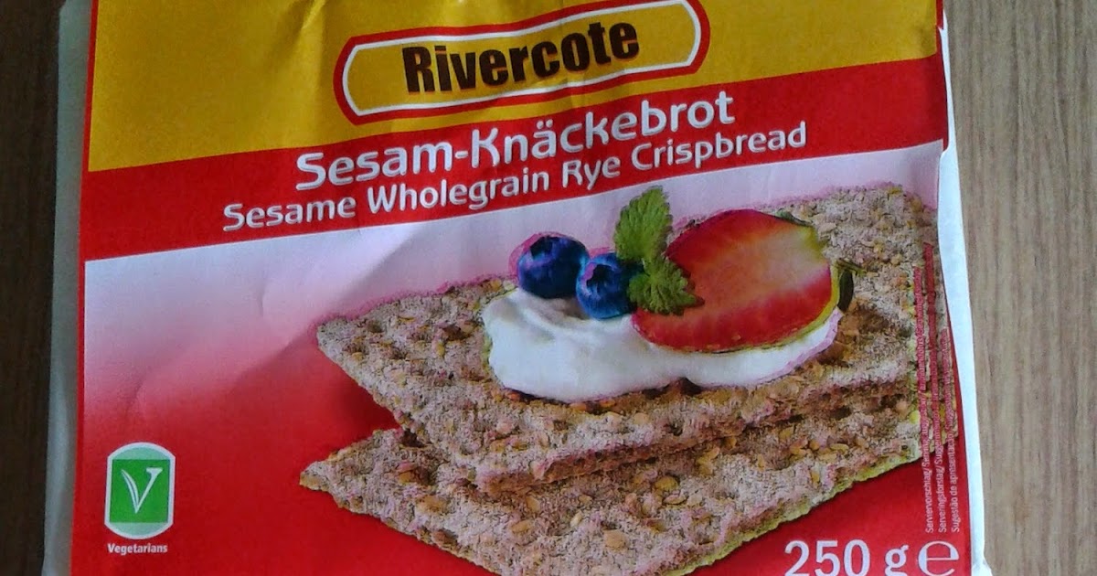 Live a Lidl Rivercote Sesame Wholegrain Rye Crispbread