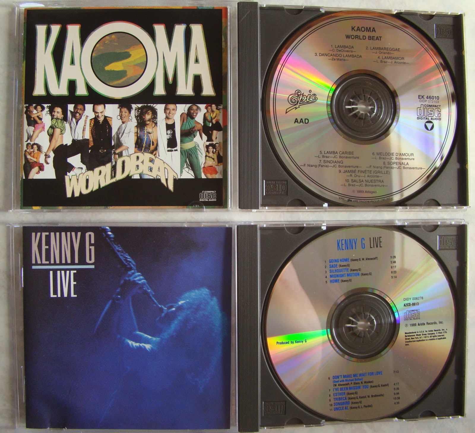 Imported audiophile CDs (sold) CD+kaoma