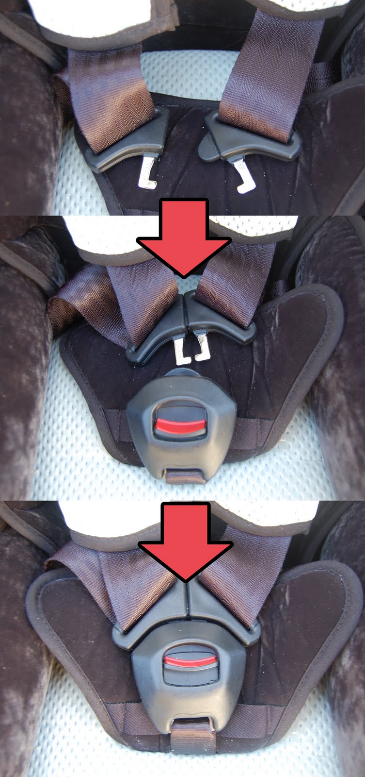 siege auto devant ou derrière