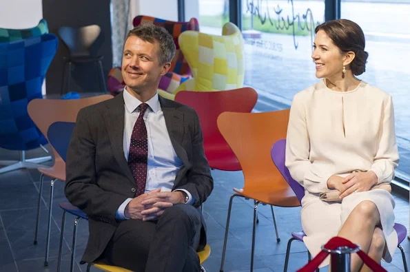 Crown Prince Frederik and Crown Princess Mary of Denmark attends the opening ceremony of the business delegation’s programme with 450 Danish and German guests including company leaders and decision-makers at the Loewenbraukeller