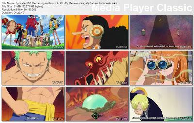 Download Film One Piece Episode 580 (Pertarungan Dalam Api! Luffy Melawan Naga!) Bahasa Indonesia