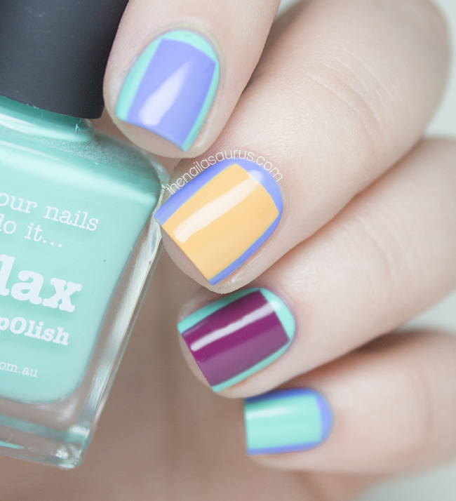 The Nailasaurus UK Nail Art Blog piCture pOlish Urban Shades Nail Art The Nailasaurus UK