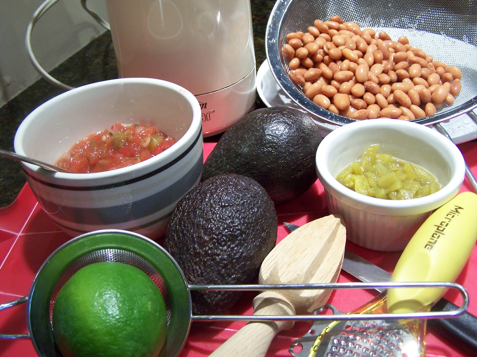 Go Ahead... Take A Bite! Creamy "PintoCado" Dip