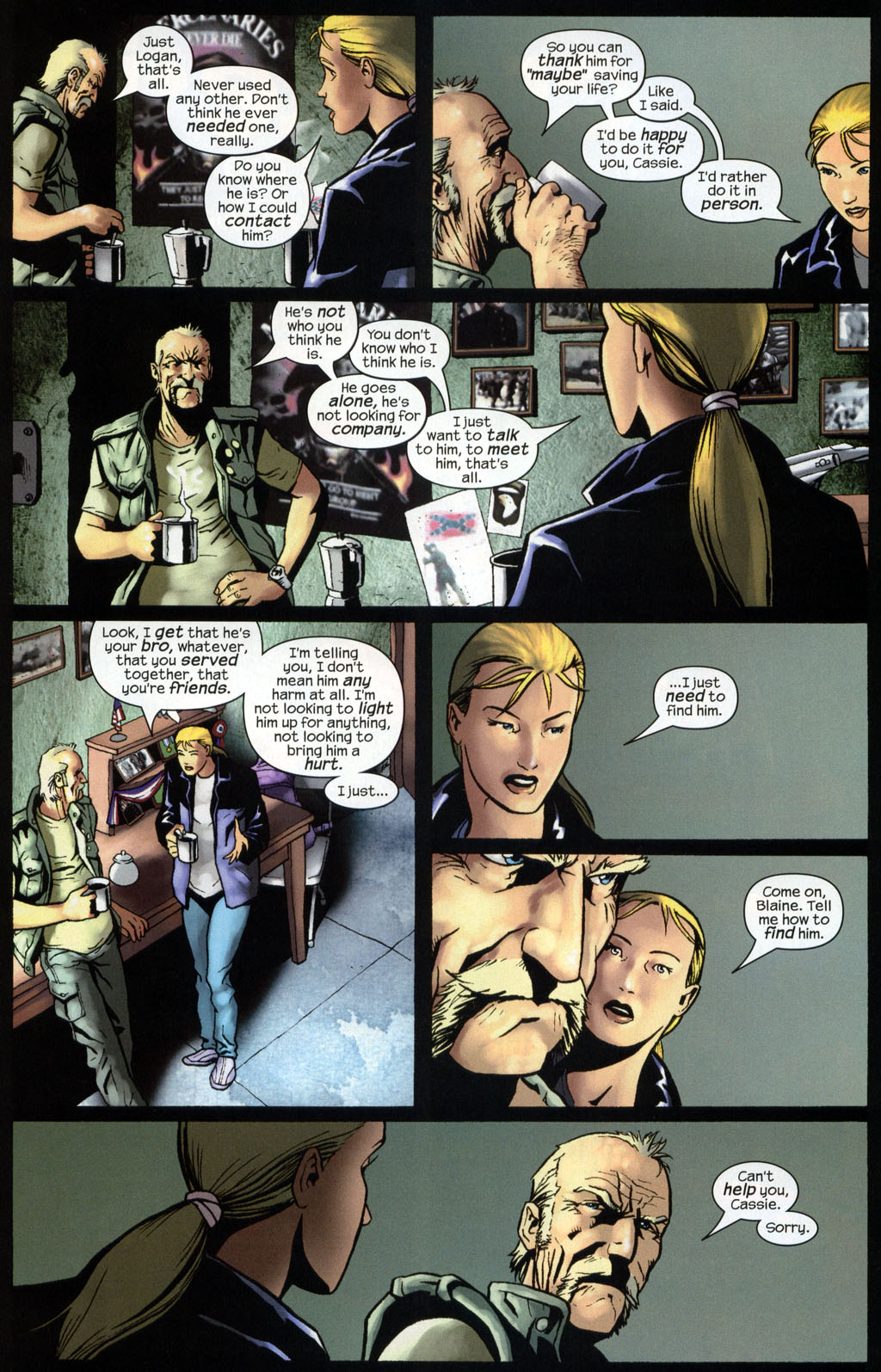 Read online Wolverine (2003) comic - Issue #7 - 17