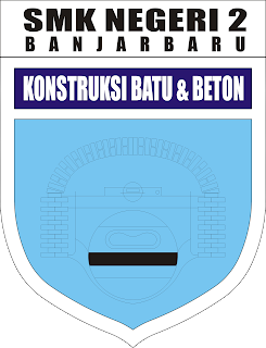 logo jurusan teknik konstruksi batu dan beton SMKN 2 Banjarbaru