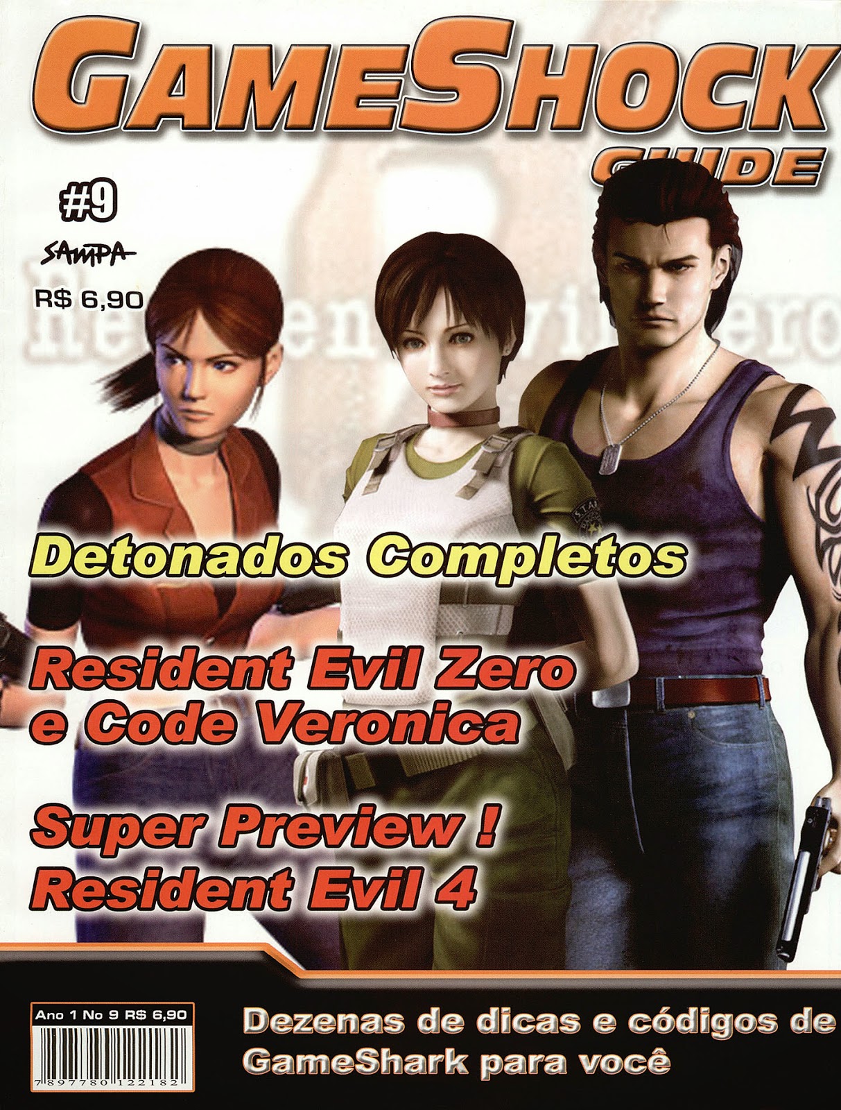 Detonado Resident Evil Code Veronica Playstation