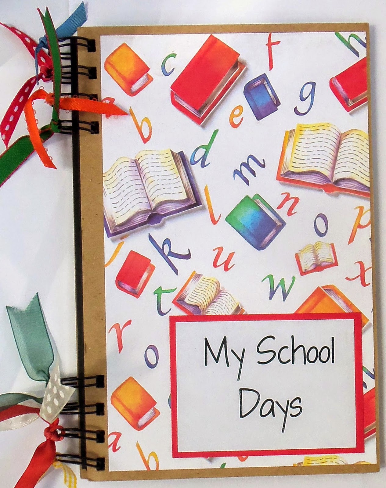 live. love. scrap. Mini Album Monday 36 Yearly School Album