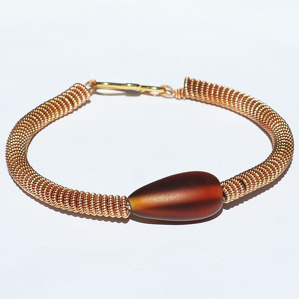 Guitar String Jewelry by Tanith Rohe Guitar String Bracelet Bronze