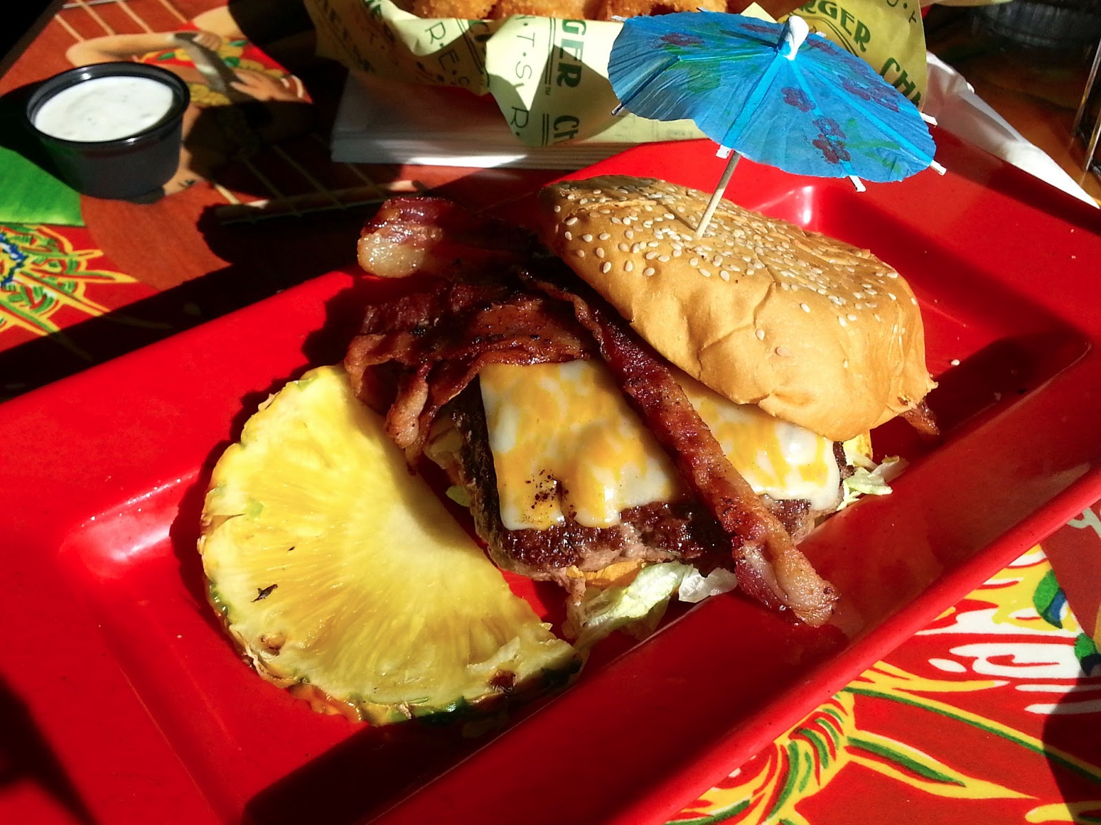 Eat Drink And Be Me Cheeseburger in Paradise Lahaina, Maui