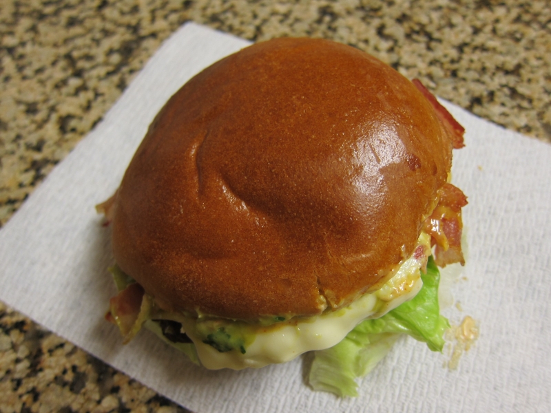 Review Carl's Jr. / Hardee's Fresh Baked Burger Bun Brand Eating