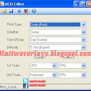 Downlaod MCH(Match condition Changer) For EA Cricket 07