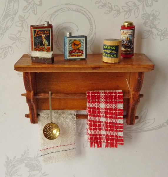 and miniatures: Handdoekenrek voor de keuken van het poppenhuis Handdoekenrek Voor Keuken : and miniatures: Handdoekenrek voor de keuken van het poppenhuis