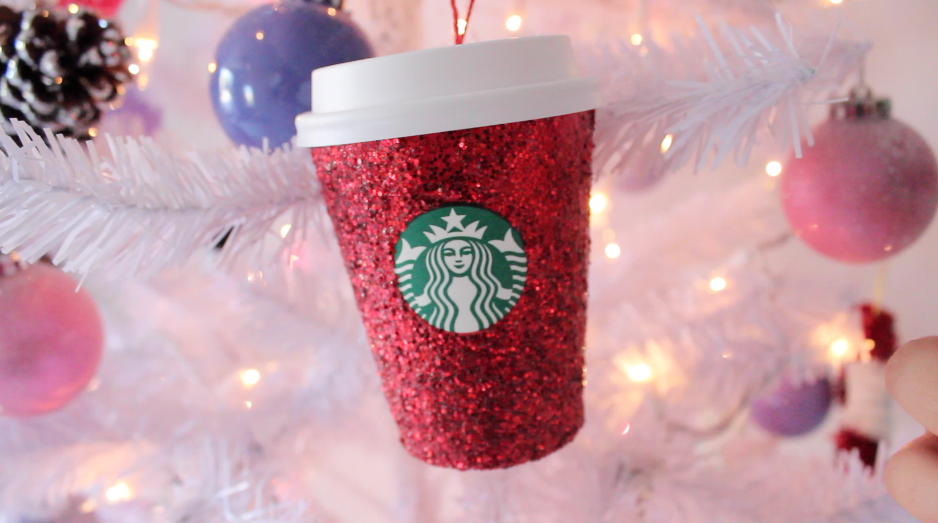 Hellomaphie Diy Starbucks Ornaments Christmas Tree Decor Ideas