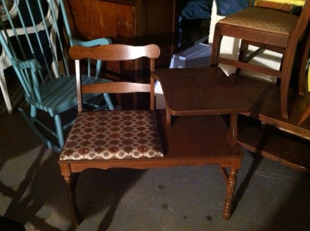 Antique Phone Chair - Antique Phone Chair