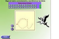 TRAZO DE LETRAS (otro juego para trabajar la direccionalidad)