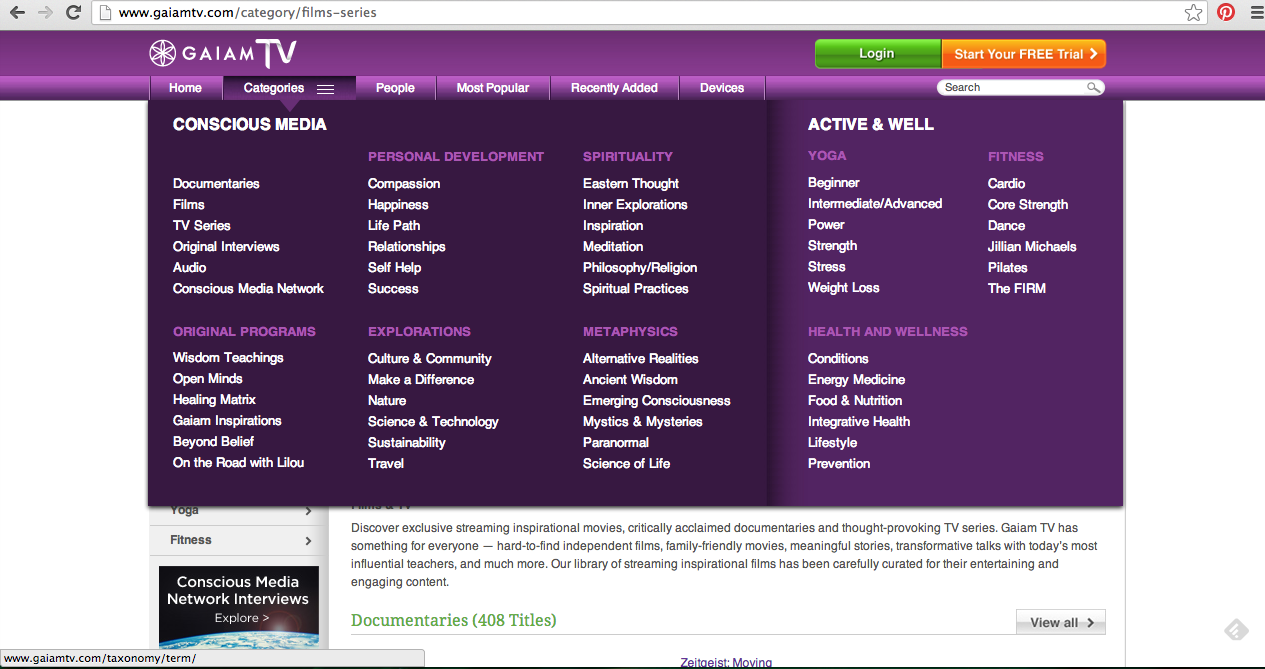 Lisa Living Well Gaiam TV review