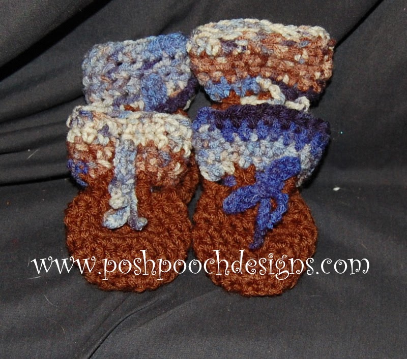 Posh Pooch Designs Dog Clothes Dog Bootie Pattern for Those little Paws