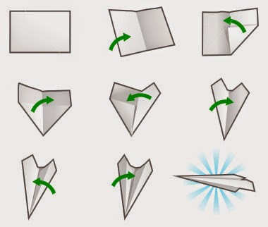 Paper airplane activity pdf picture