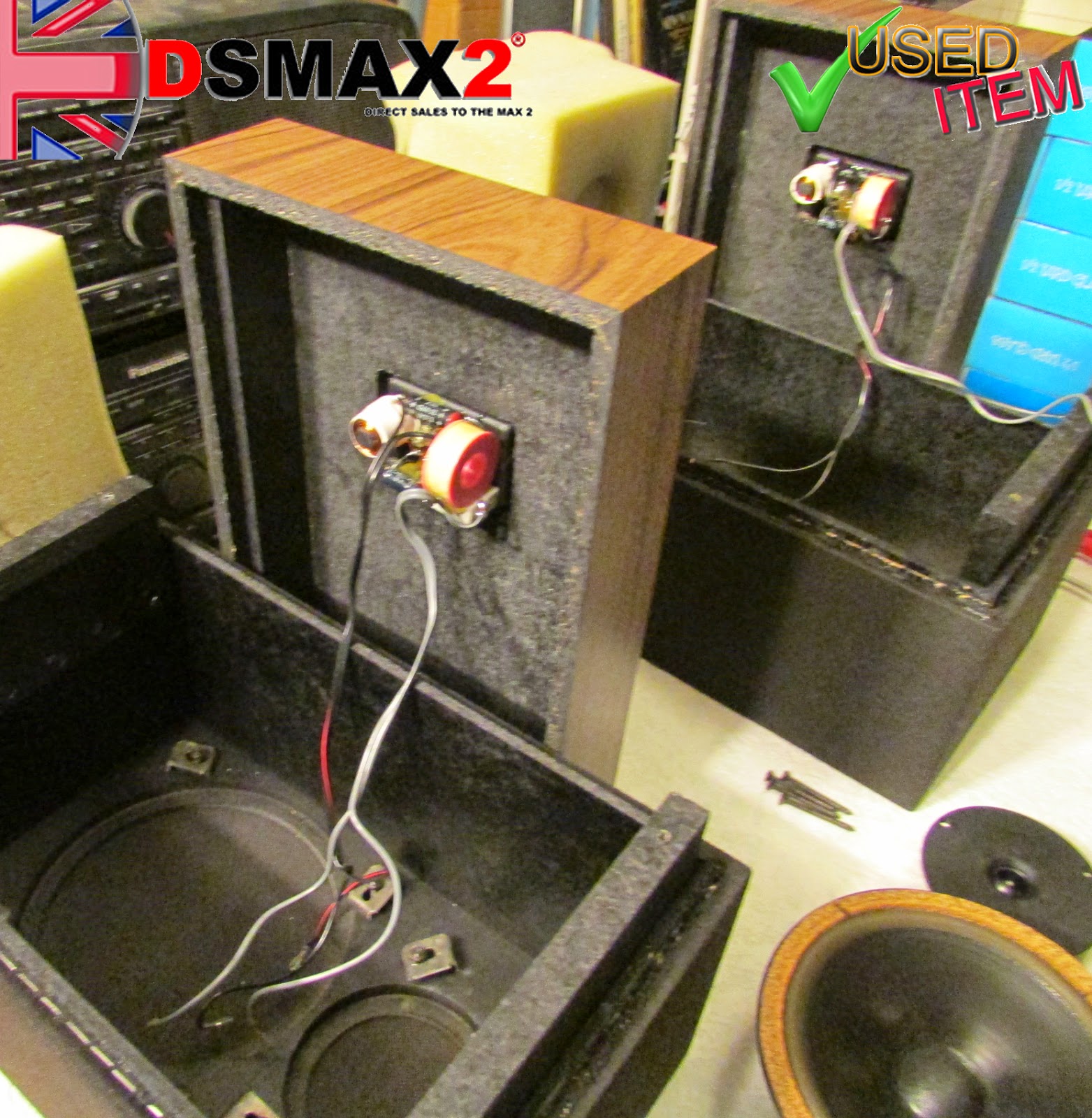 vintage Mission 70 speakers MKII Main / Stereo Speakers 1984