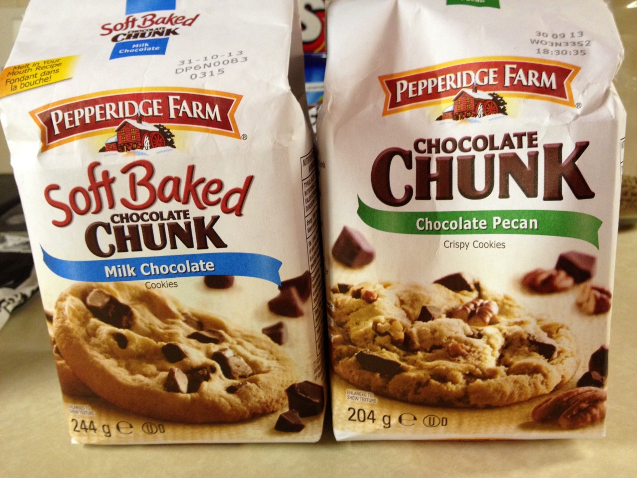 Creamy Steaks Pepperidge Farm, Soft Baked Chocolate Chunk & Crispy
