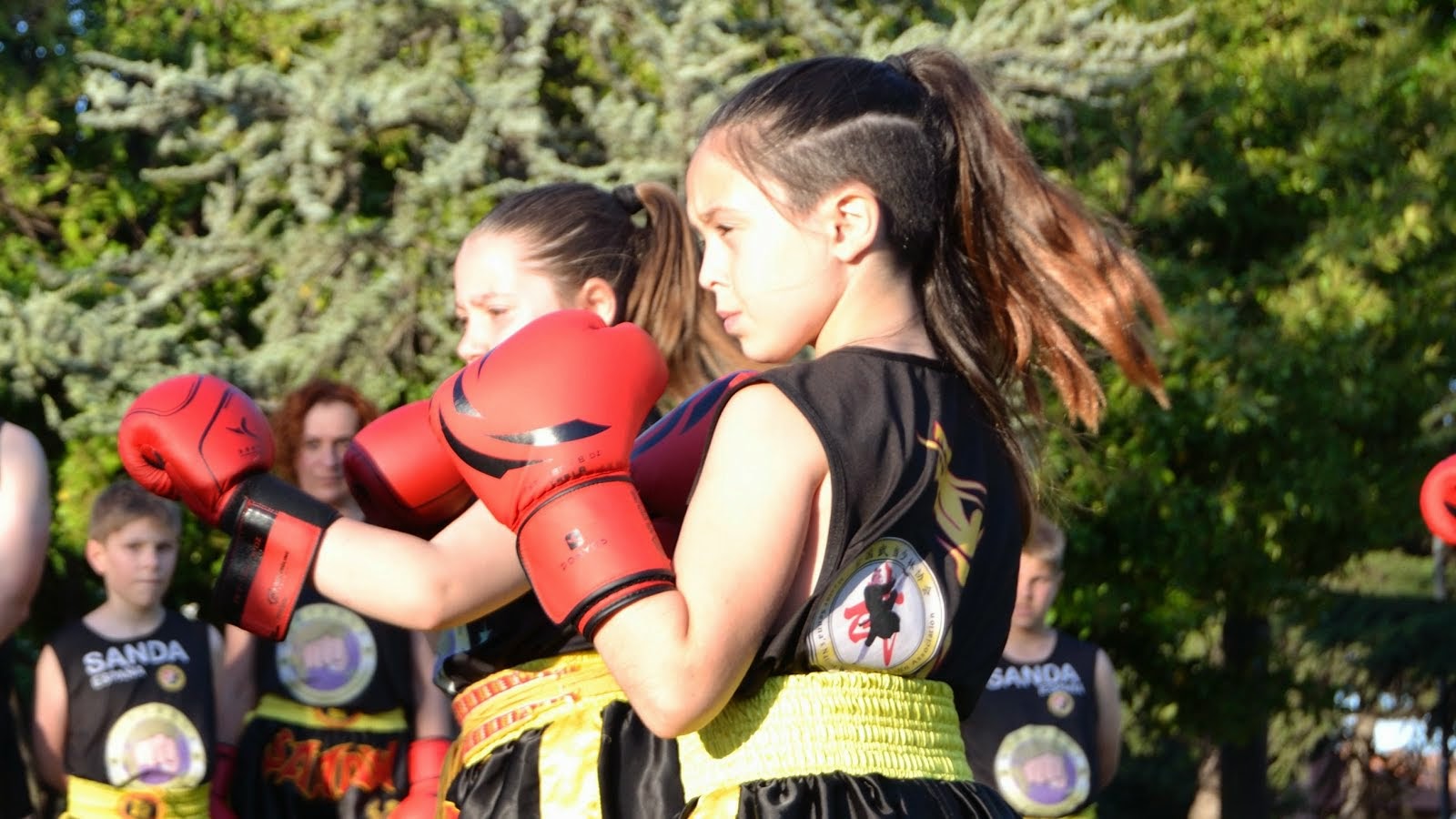 sanda kid - sanda infantil - boxeo chino - Shifu Senna