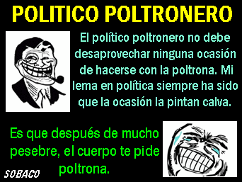 meme politica poltronero poltrona