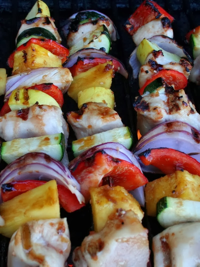 Awesome Chicken Kebabs With Pineapple Tally Recipes