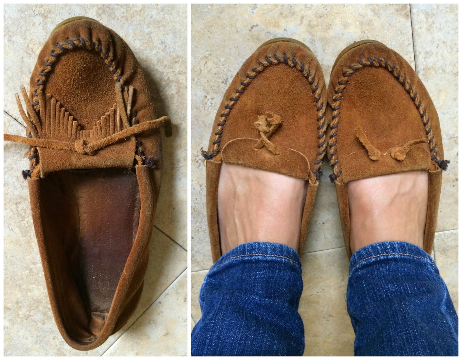 Little Did You Know... Quick 'Fix' Friday Cleaning Thrifted Shoes