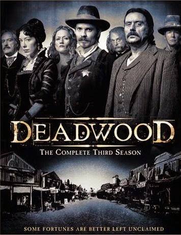 Uno de los carteles de la serie Deadwood, David, Milch