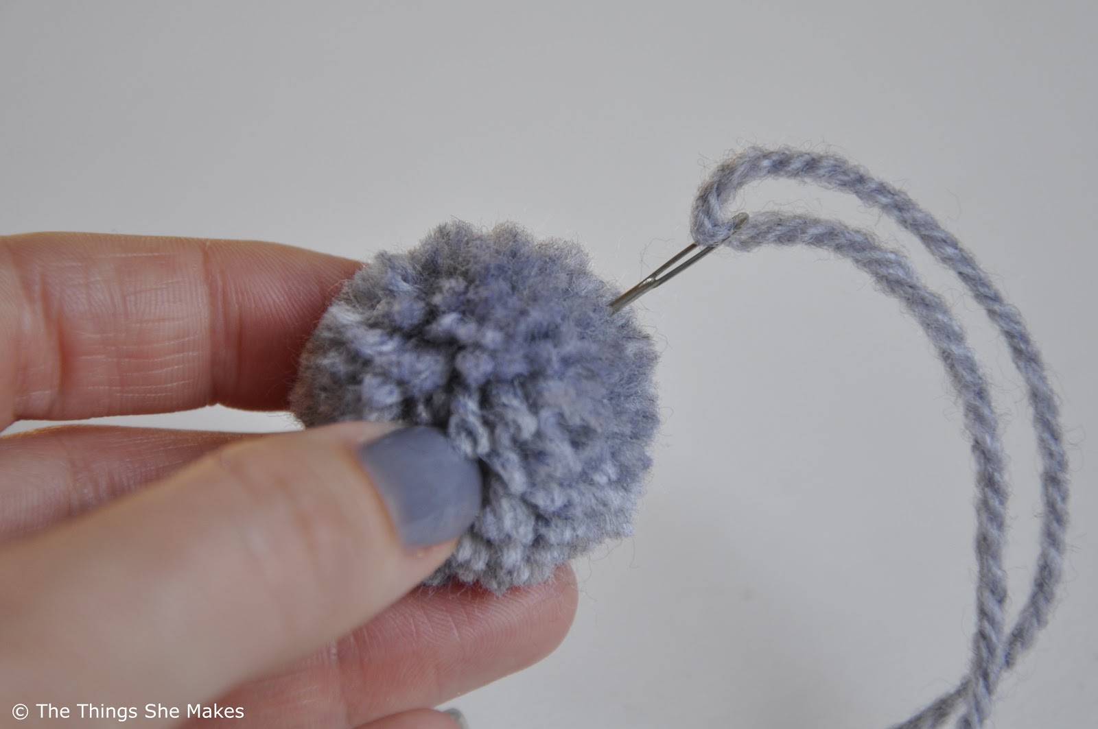 How to Make a Pom Pom Garland The Things She Makes