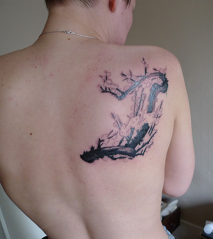 Whatevercathieb Cherry Blossom Tattoos For Women
