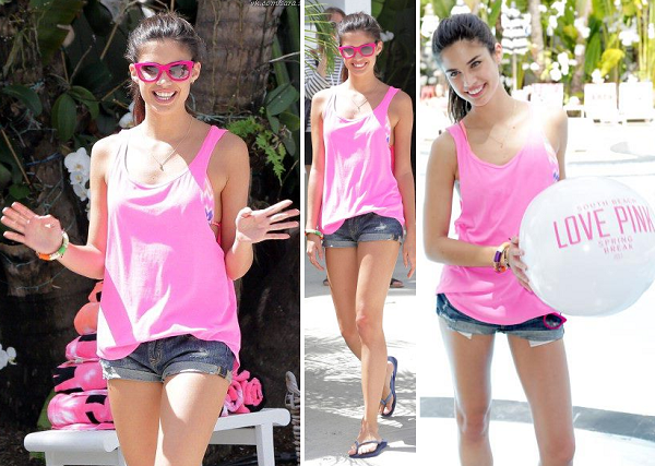 Sara Sampaio | PINK Spring Break Dance Party 2013 - Oriperfume - Moda e