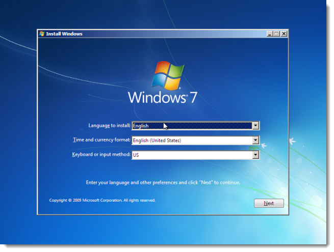 Cara Install Windows 7 Di Netbook Hp Mini