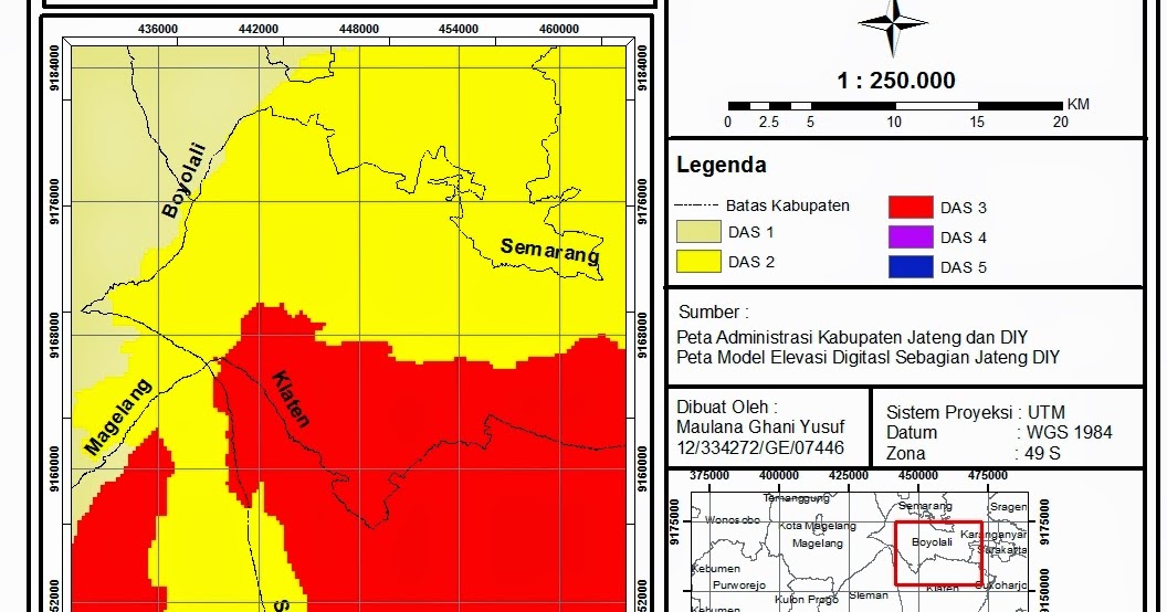 Yuk Sharing ! Peta Tematik Hidrologi (Das)