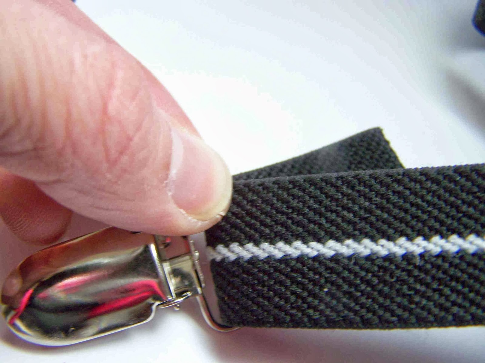 Made by Me. Shared with you. DIY Adjustable Elastic Suspenders